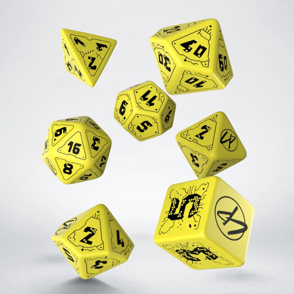 Набор кубиков Cyberpunk Red Dice Set: Danger Zone