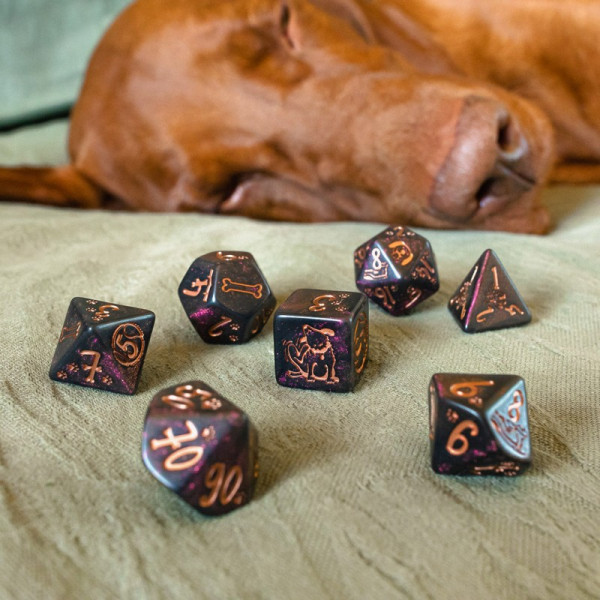 Набор кубиков DOGS Dice Set: Luna (7)