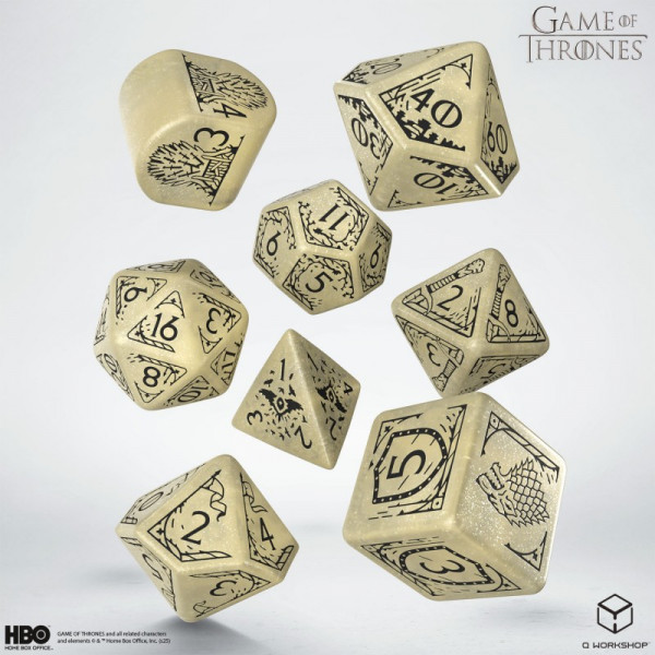 Набор кубиков Game of Thrones. Stark Dice Set