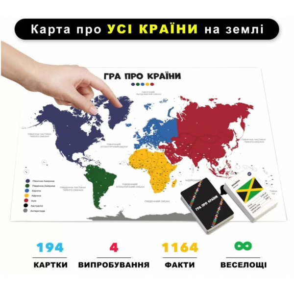 Настільна гра Гра про Країни