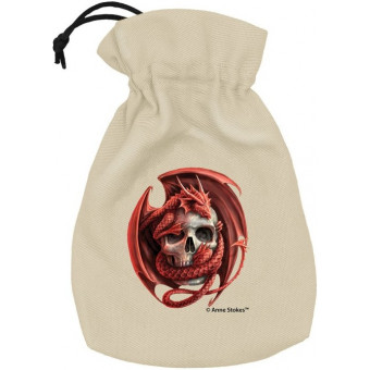 Мешочек Anne Stokes Dice Pouch: Skull Embrace