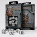 Набор кубиков Dwarven White & black Dice Set (7)