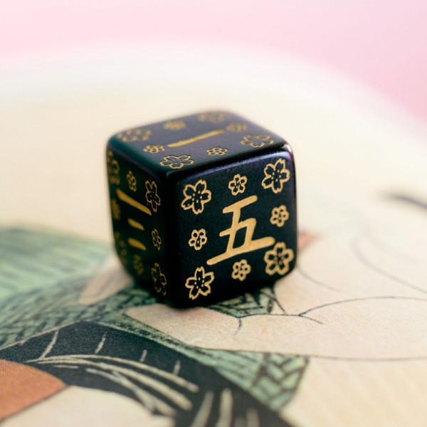Набір кубиків Japanese Dice Set: Deep Night Firefly (7)