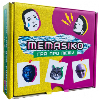 Настольная игра Мемасико (Игра о мемах) УКР