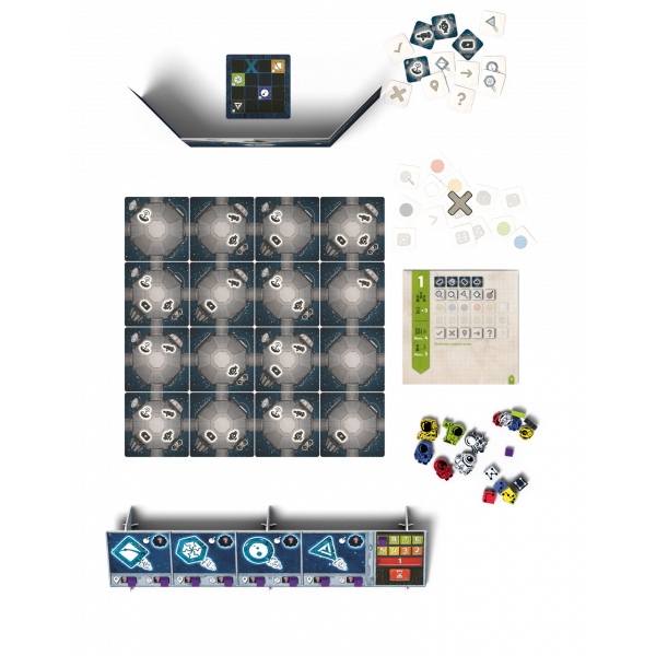 Настільна гра ШІ. Космічна пригода (AI Space Puzzle)