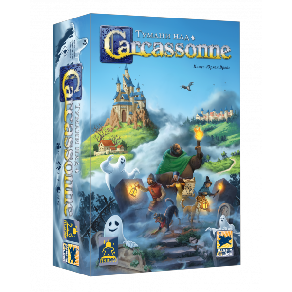 Настільна гра Тумани над Каркасоном (Mists over Carcassonne)