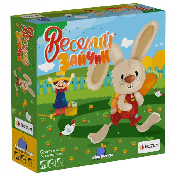 Настільна гра Веселий Зайчик (Happy Bunny)