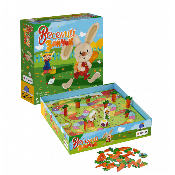 Настільна гра Веселий Зайчик (Happy Bunny)
