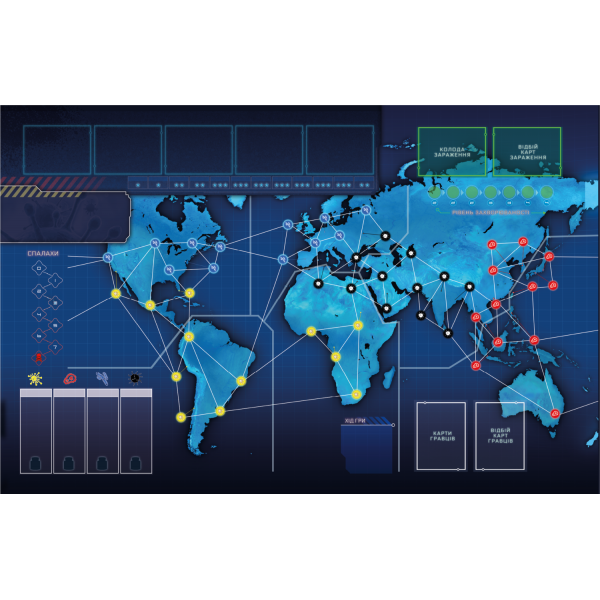 Настольная игра Пандемия. Наследие. Сезон 1 (Pandemic Legacy: Season 1)