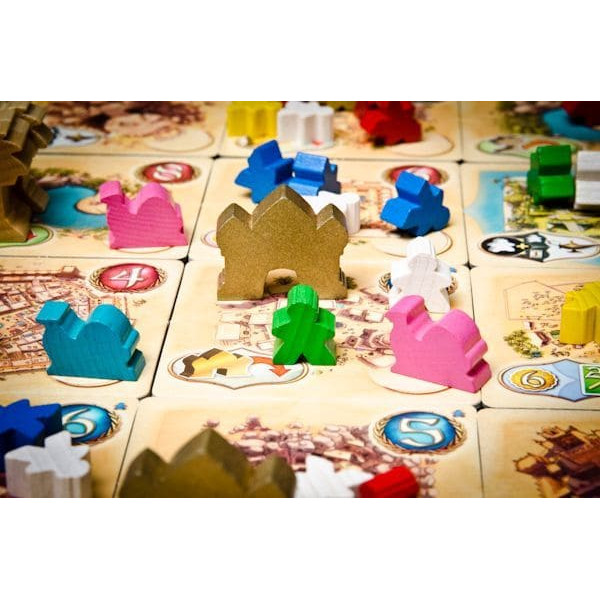 Настільна гра П'ять Каст (Five Tribes)