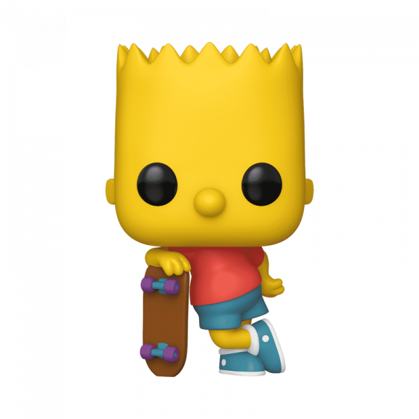 Фігурка Барт зі скейтбордом - Funko POP Simpsons #1652: Bart with Skateboard