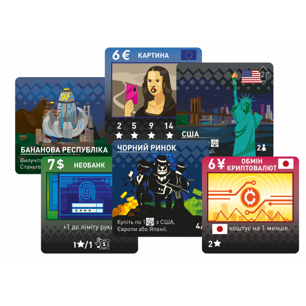 Настольная игра Грязные Деньги (Dirty Money: The Money Laundering Game)