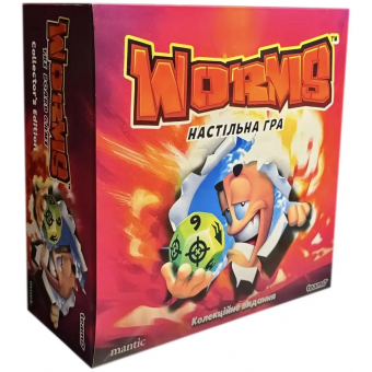 Настільна гра Черв'ячки (Worms)