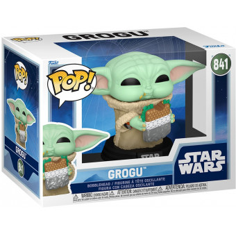 Фигурка Грогу с сэндвичем - Funko POP Star Wars The Mandalorian #841: Grogu