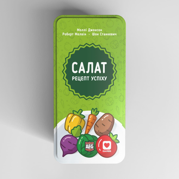 Настольная игра Салат. Рецепт успіху