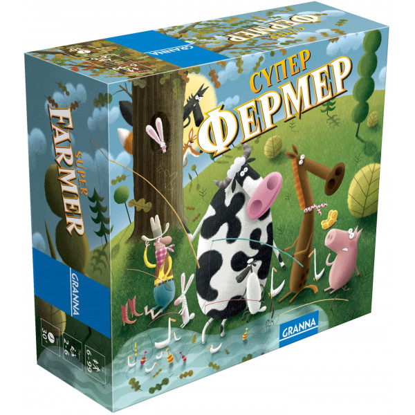 Настільна гра Суперфермер: міні-версія