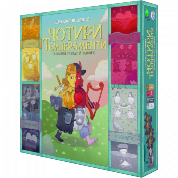 Настільна гра Чотири темпераменти. Делюкс видання (Four Humours)