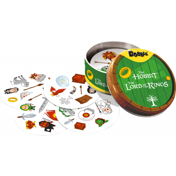 Настольная игра Доббль Властелин Колец и Хоббит (Dobble: The Lord of the Rings & Hobbit)