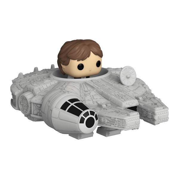 Фигурка Хан Соло и Тысячелетний сокол - Bitty Pop! Rides: Han Solo and The Millennium Falcon