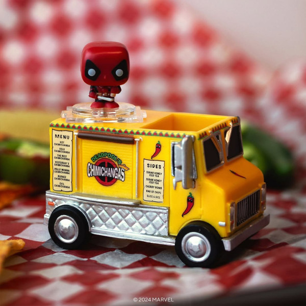 Фігурка Дедпул і вантажівка Чімічанги - Bitty Pop! Rides: Deadpool's Chimichanga Truck