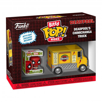Фигурка Дэдпул и грузовик Чимичанги - Bitty Pop! Rides: Deadpool's Chimichanga Truck