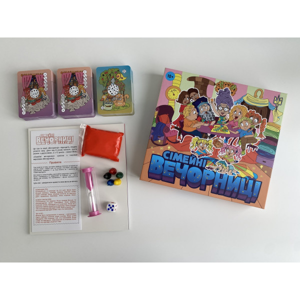 Настольная игра Сімейні Вечорниці (Екивоки, Алиас) УКР