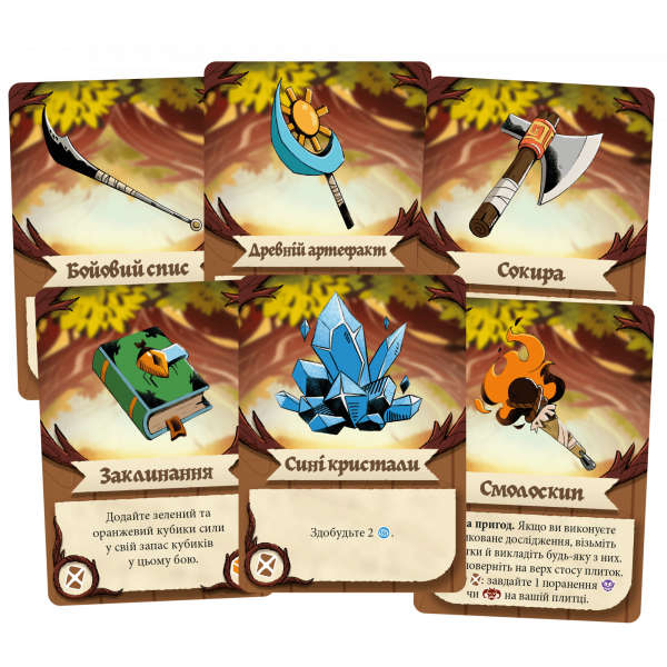 Настольная игра Исследователи Лесокрая (Explorers of the Woodlands)