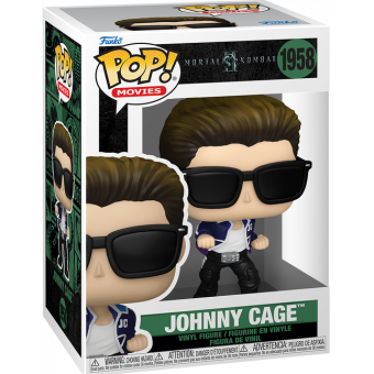 Фигурка Джонни Кейдж - Funko POP Movies #1958: Mortal Kombat 2 - Johnny Cage
