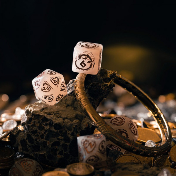 Набір кубиків Dragons Dice Set: Quartz (7)