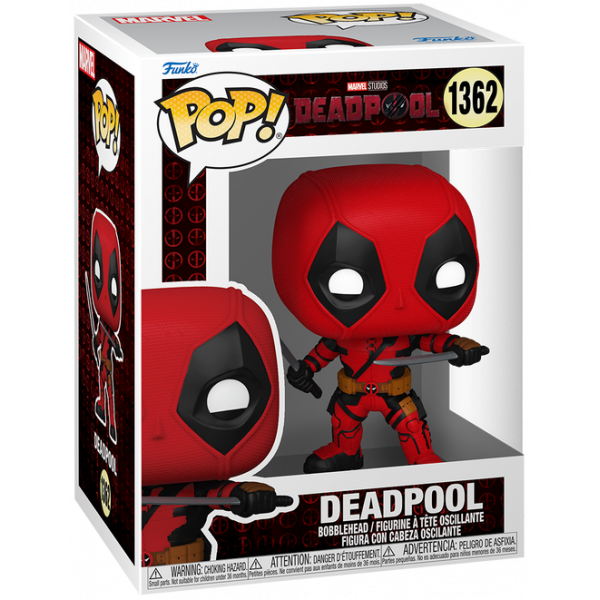 Фігурка Дедпул з мечами - Funko POP Marvel #1362: Deadpool & Wolverine