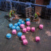 Набор кубиков Crosshairs Compact D6: Blue & Pink Dice Set