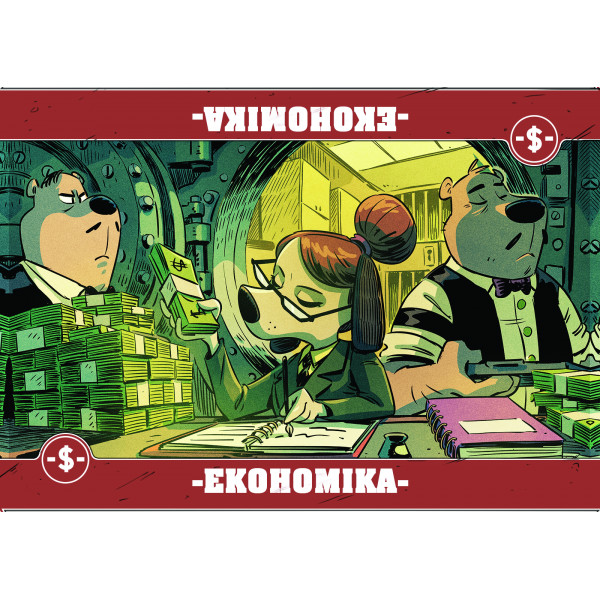 Настільна гра Звірі на війні. Невидимі фронти (Critters At War: Flies, Lies & Supplies)