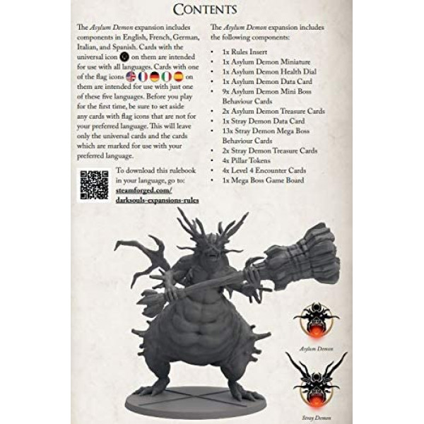 Настільна гра Dark Souls: The Board Game – Asylum Demon Expansion