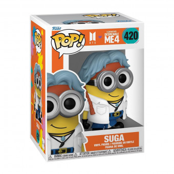 Фигурка Шуга - Funko Pop Minions x BTS #420: Suga