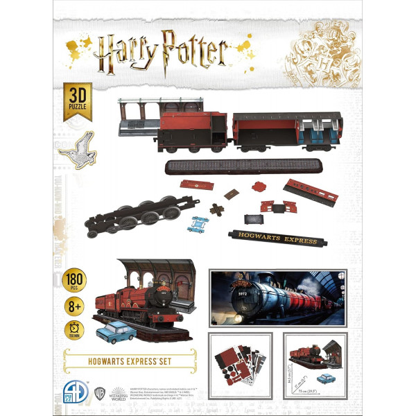 Гоґвортський Експрес Пазл 3D (Hogwarts Express Set 3D puzzle)