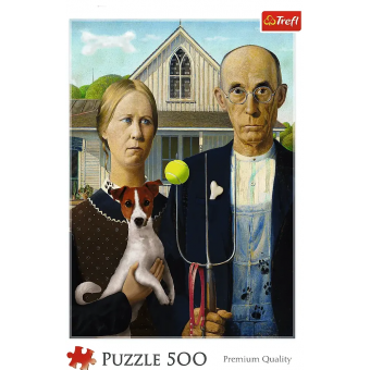 Пазл Американська готика (500)