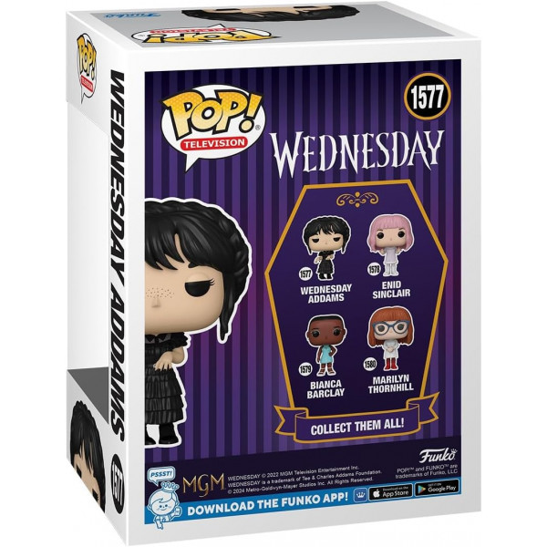 Фигурка Уэнсдэй - Funko Pop TV Wednesday #1577: Rave'n Wednesday Addams
