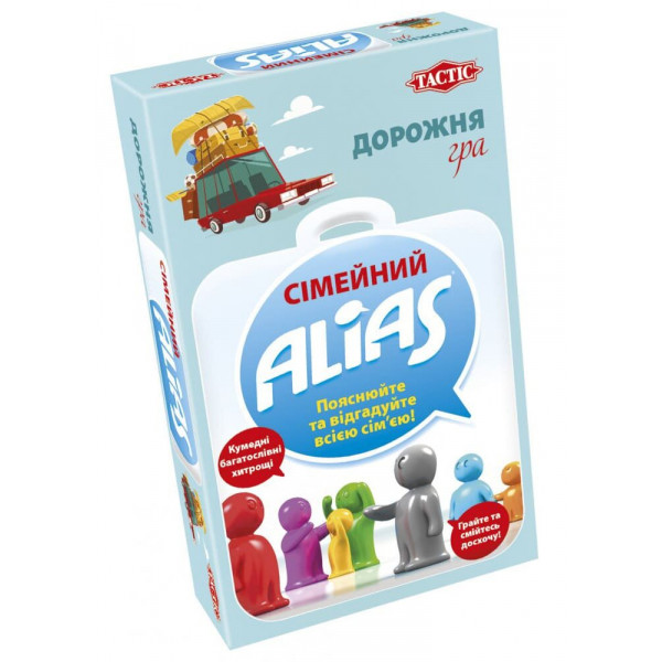 Настільна гра Еліас Сімейний. Дорожня версія (Family Alias Travel)