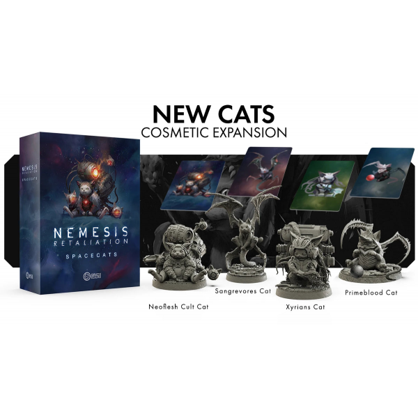 Настільна гра Nemesis: Retaliation - Space Cats