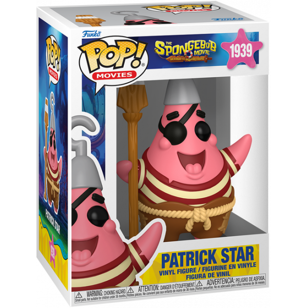 Фигурка Пират Патрик - Funko POP Movies #1939: Patrick Star Pirate