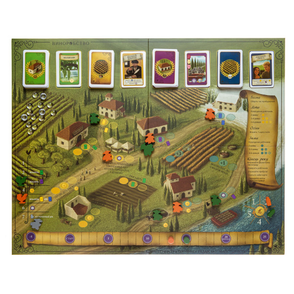 Настільна гра Виноробство (Viticulture Essential Edition)