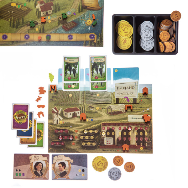 Настільна гра Виноробство (Viticulture Essential Edition)