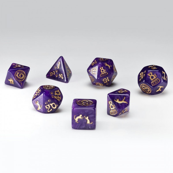 Набір кубиків Cats Dice Set Purrito (7)