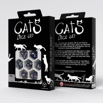 Набір кубиків Cats Dice Set Mittens (7)