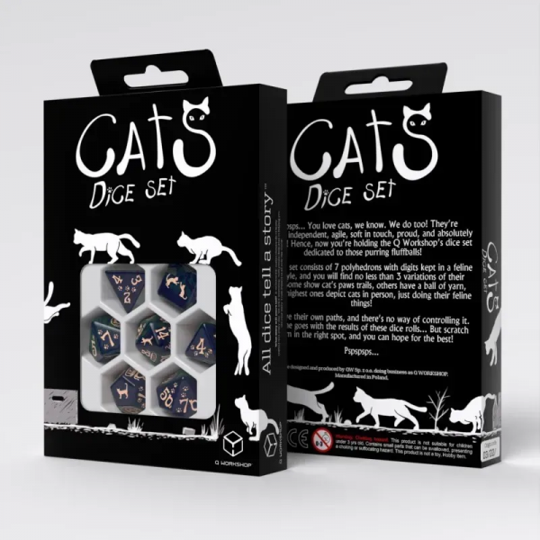 Набір кубиків Cats Dice Set Mittens (7)