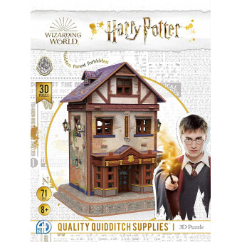 Товари для Квідичу Пазл 3D Гаррі Поттер (Quality Quidditch Supplies Set 3D puzzle Harry Potter)