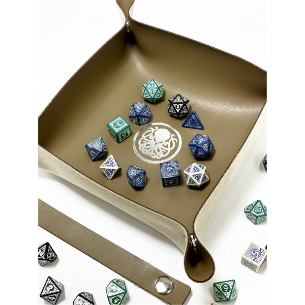 Лоток для кубиків Ктулху коричневий Dice Tray
