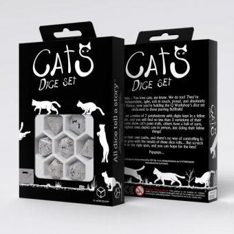Набір кубиків Cats Dice Set Purrl (7)
