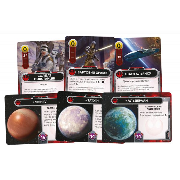 Настільна гра Зоряні війни. Колодобудівна гра (Star Wars: The Deckbuilding Game)