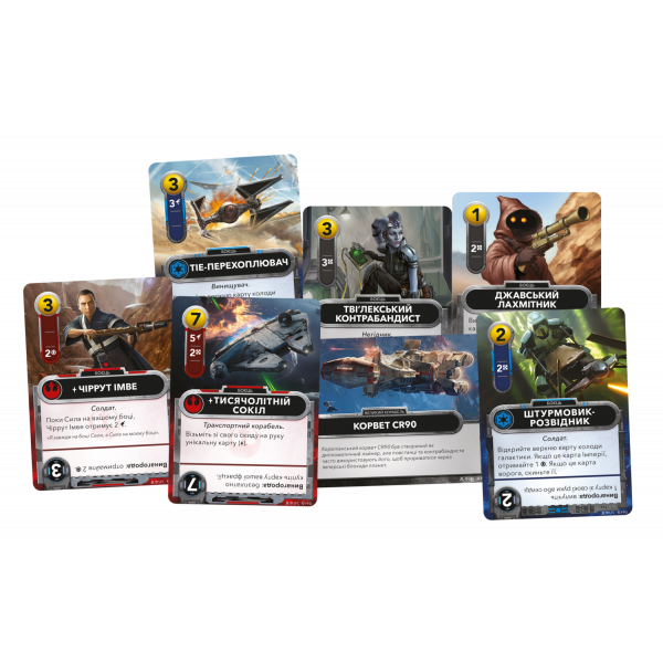 Настільна гра Зоряні війни. Колодобудівна гра (Star Wars: The Deckbuilding Game)